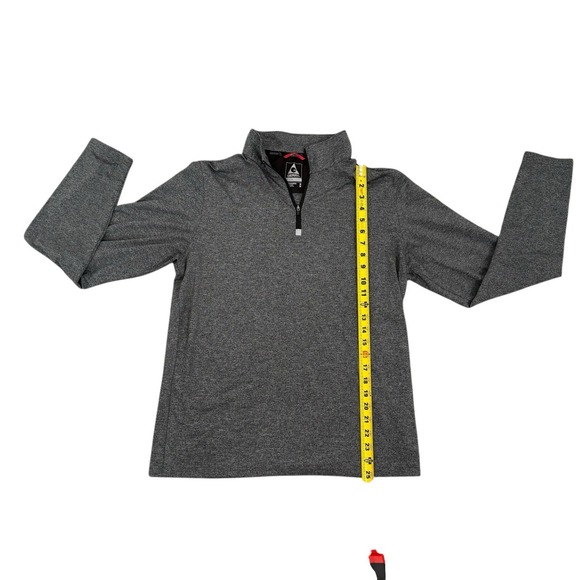 Gerry Men's‎ Medium 1/4 Zip Pullover Performance Golf Shirt Gray Activewear - Picture 4 of 5